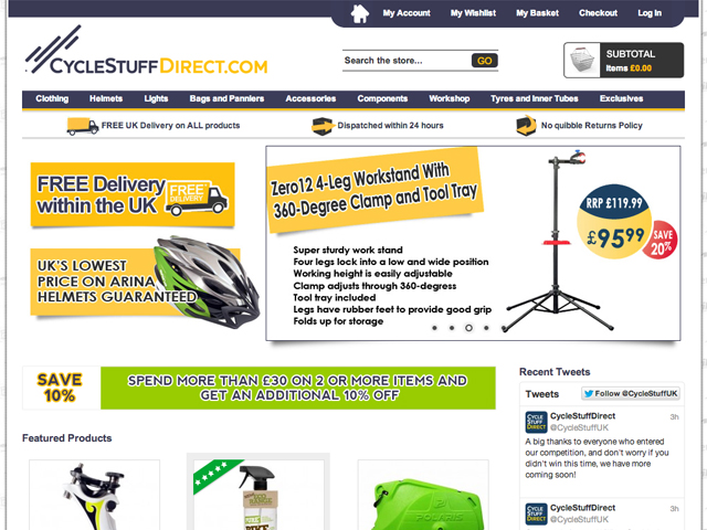 Cycle Stuff Direct - Magento Development