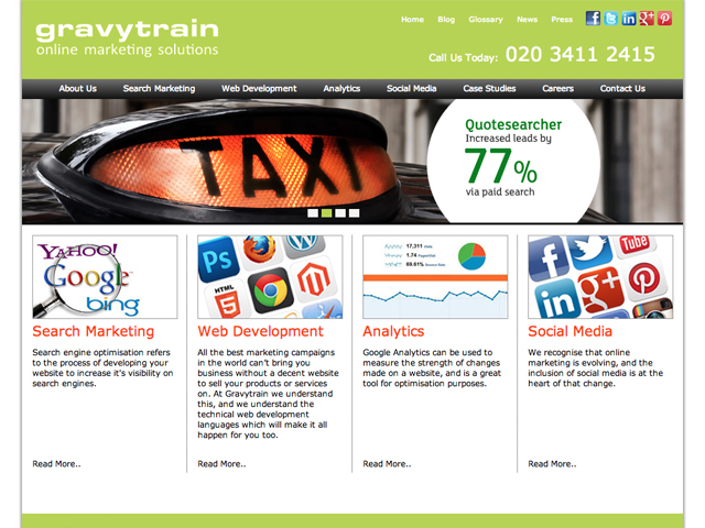 Gravytrain - Wordpress Development